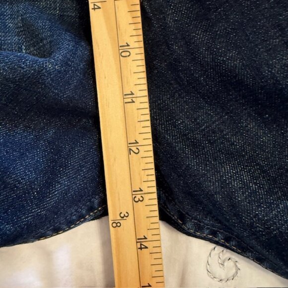 Men's American Eagle Flex Relaxed Straight Dark Wash Denim Jeans 38 x 32 - Picture 11 of 14